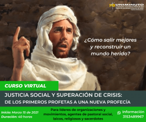 Lanzan curso profético sobre justicia social y superación de crisis