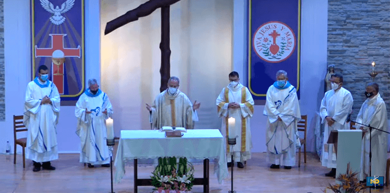 Cuatro nuevos candidatos firmaron el inicio de su tiempo de probación en la Solemnidad del Corazón de María