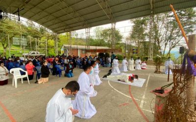 ESPECIAL: Eudistas misionaron durante la Semana Mayor en distintos ámbitos y lugares del país