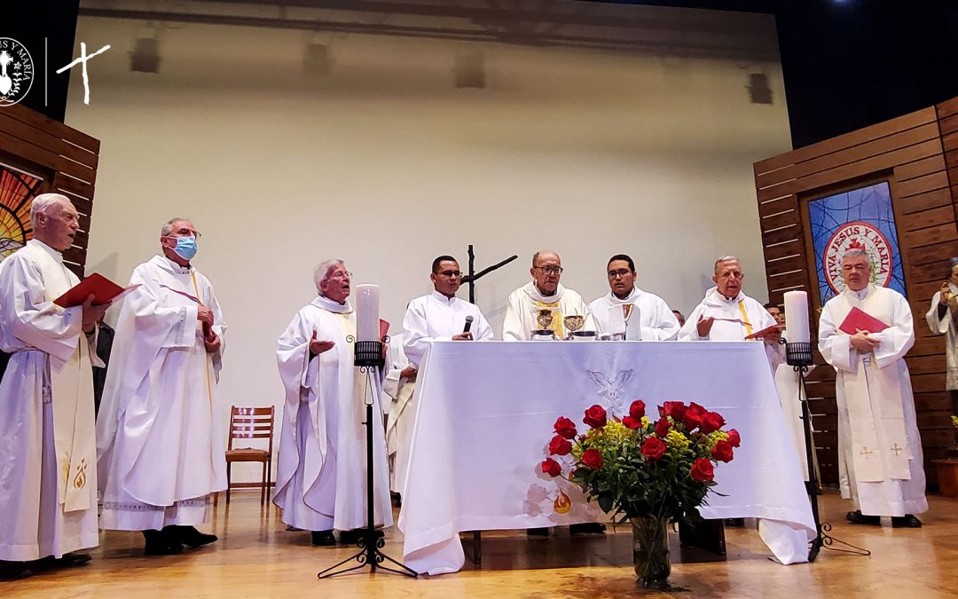 Obispo de Engativá bendice la primera piedra del nuevo templo parroquial de El Minuto de Dios