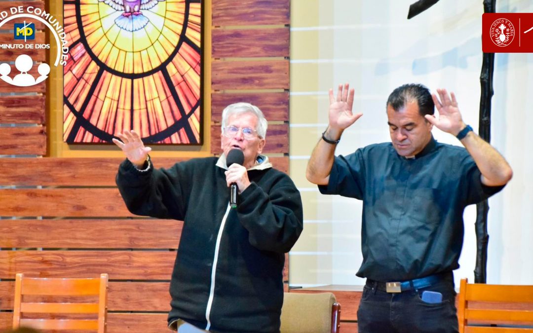 Eudistas de El Minuto de Dios celebran los 56 años de la Renovación Carismática
