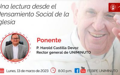 El Pensamiento Social de la Iglesia en el Papa Francisco, una lectura a sus 10 años de pontificado