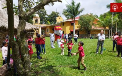 Celebración del primer aniversario del grupo infantil “Hogueritas de Amor”