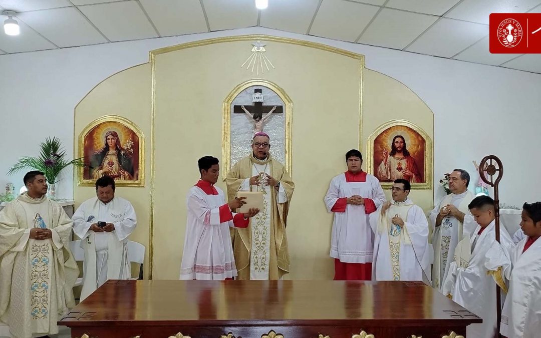 Bendicen nuevas y modernas instalaciones de la capilla de “El Tránsito” en Nicaragua