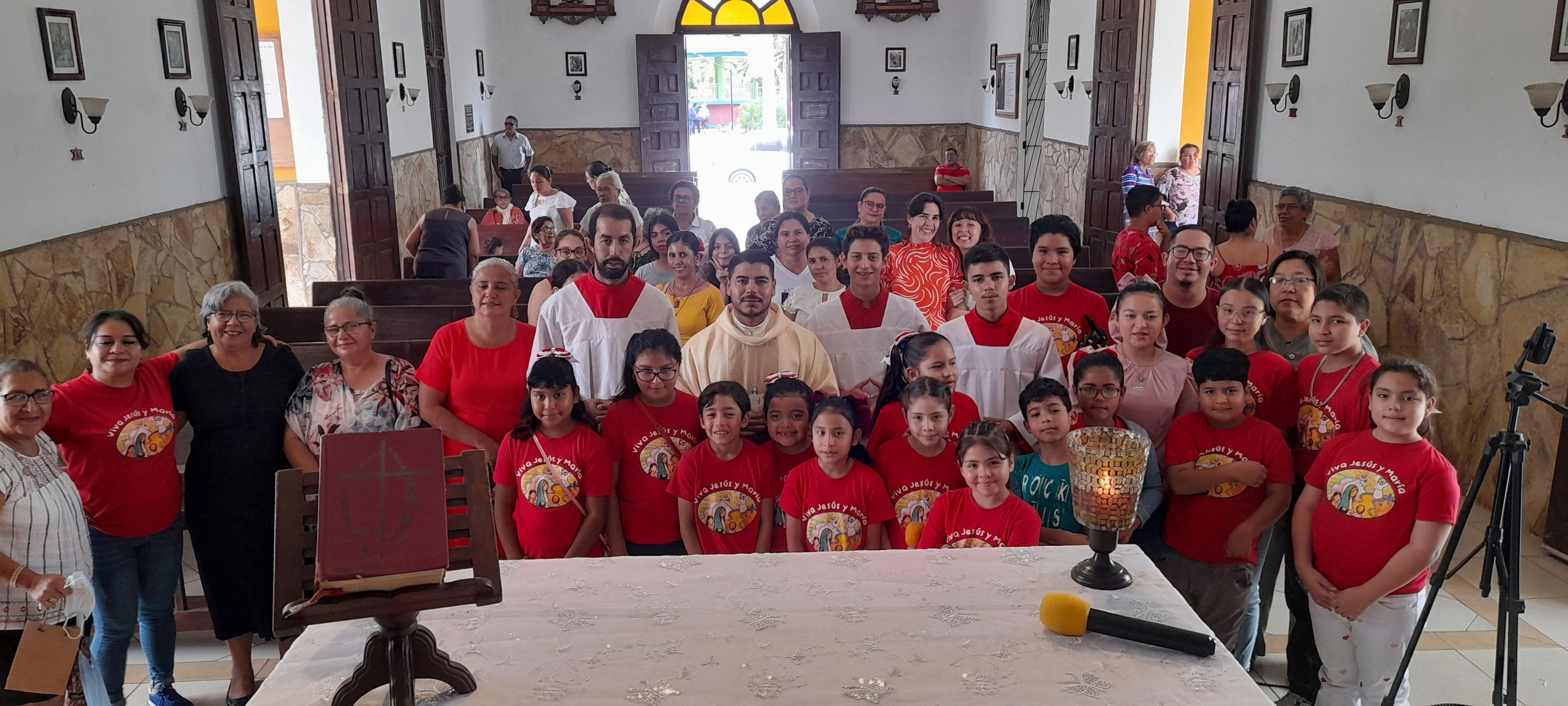 Intercambio misionero de parroquias eudistas en Nicaragua