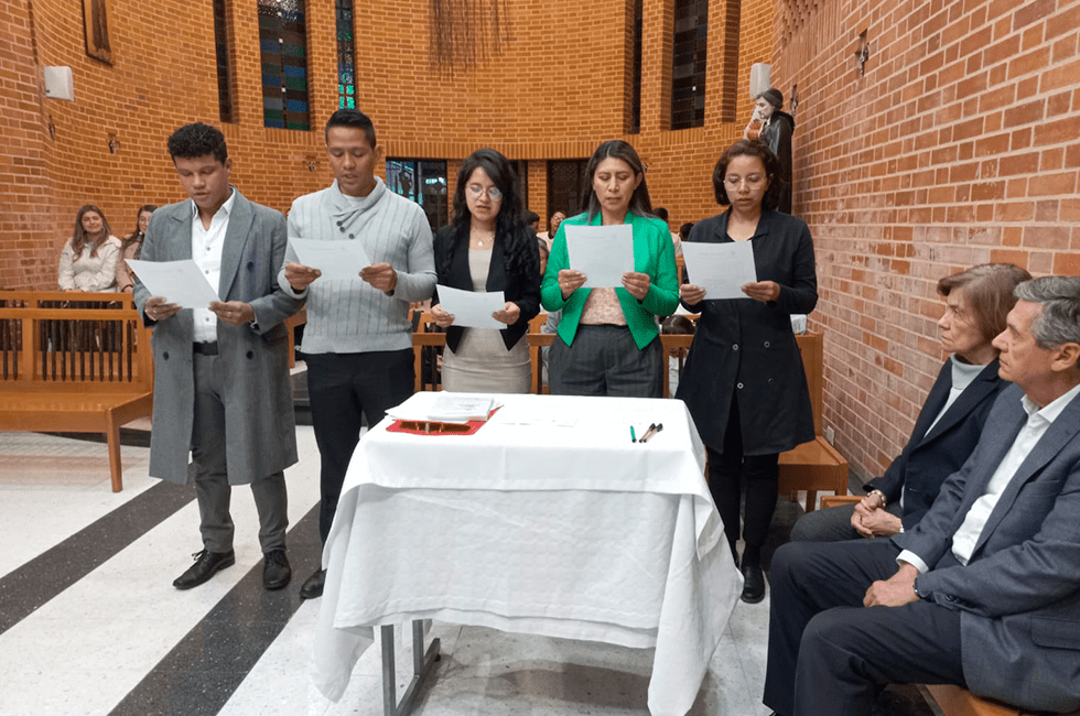 Por primera vez, la Comunidad Local Arturo Echeverry recibe asociados eudistas