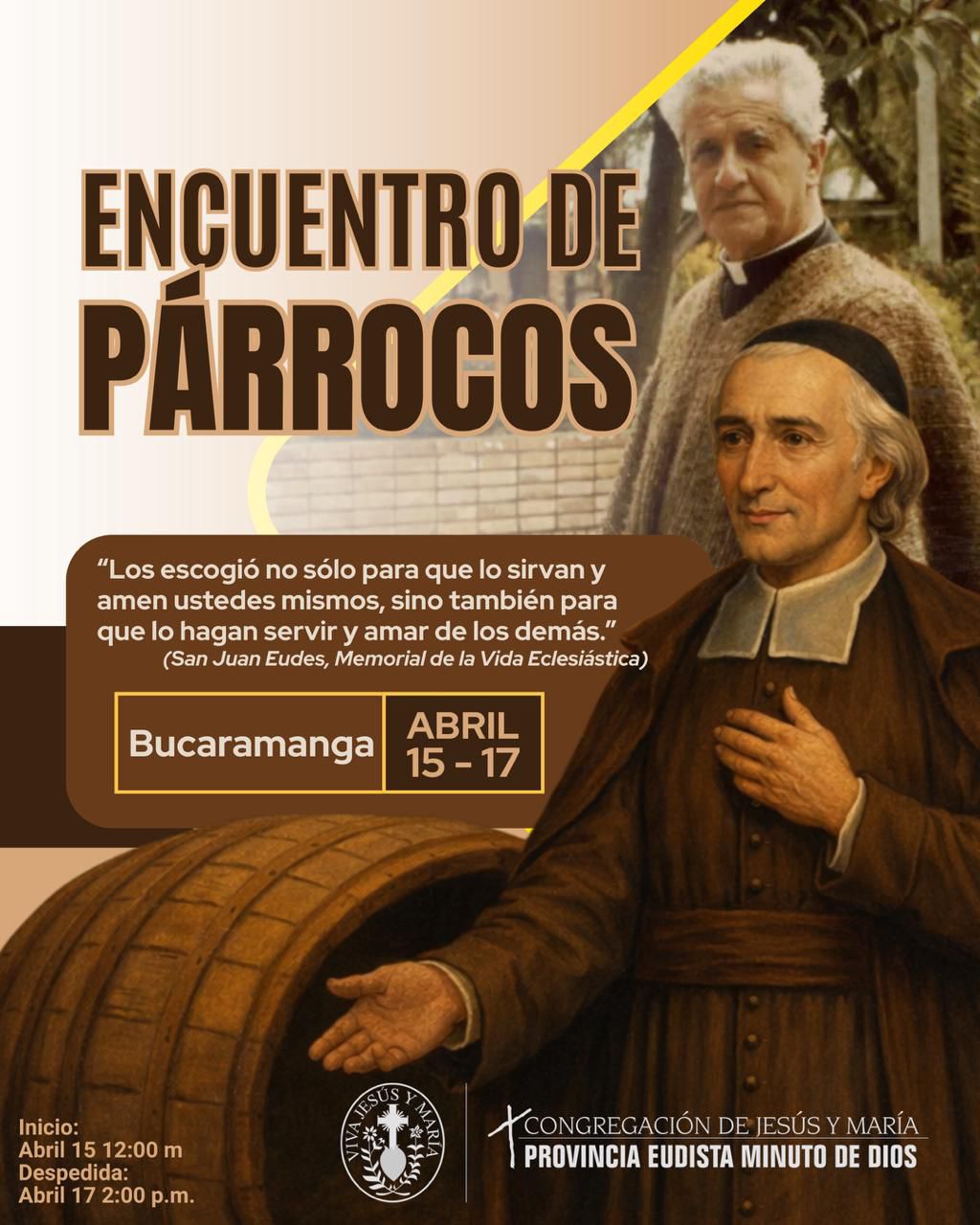Encuentro de Párrocos 2026: la Provincia reflexiona y proyecta su misión parroquial en Bucaramanga